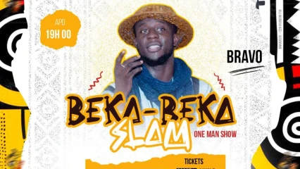 One man show « Beka-Beka Slam»: Bravo vous promet du feu à l&rsquo;institut français de Parakou demain Samedi 