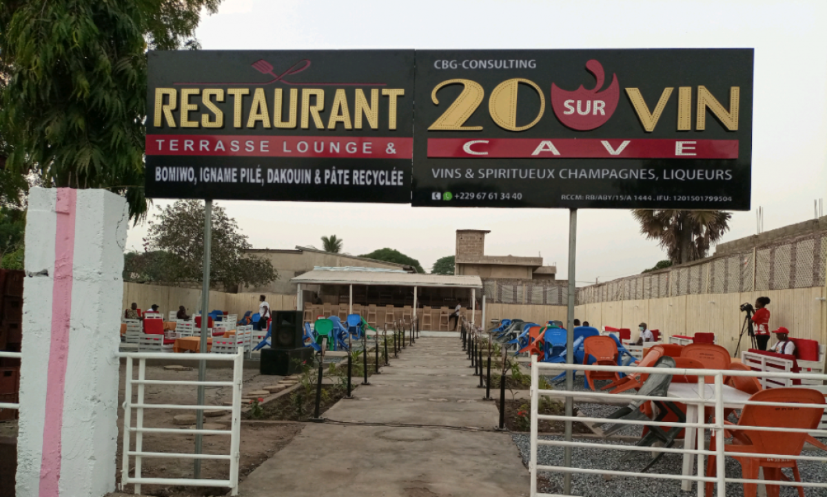 PARAKOU : Le Bar-restaurant 20 sur vin officiellement ouvert aux populations