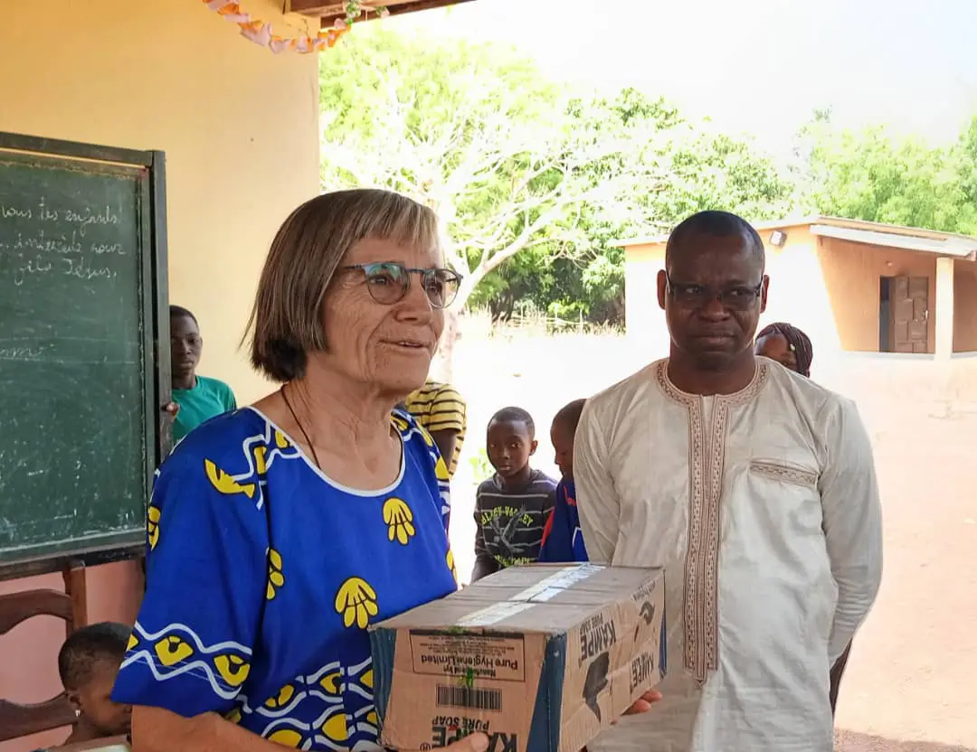 Fondation solidarité bénin: Malick Babah-Daouda fait des dons