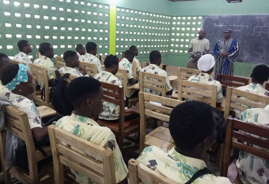 Parakou: Saka Kina Bio Guera salue le travail du groupe K-d.K