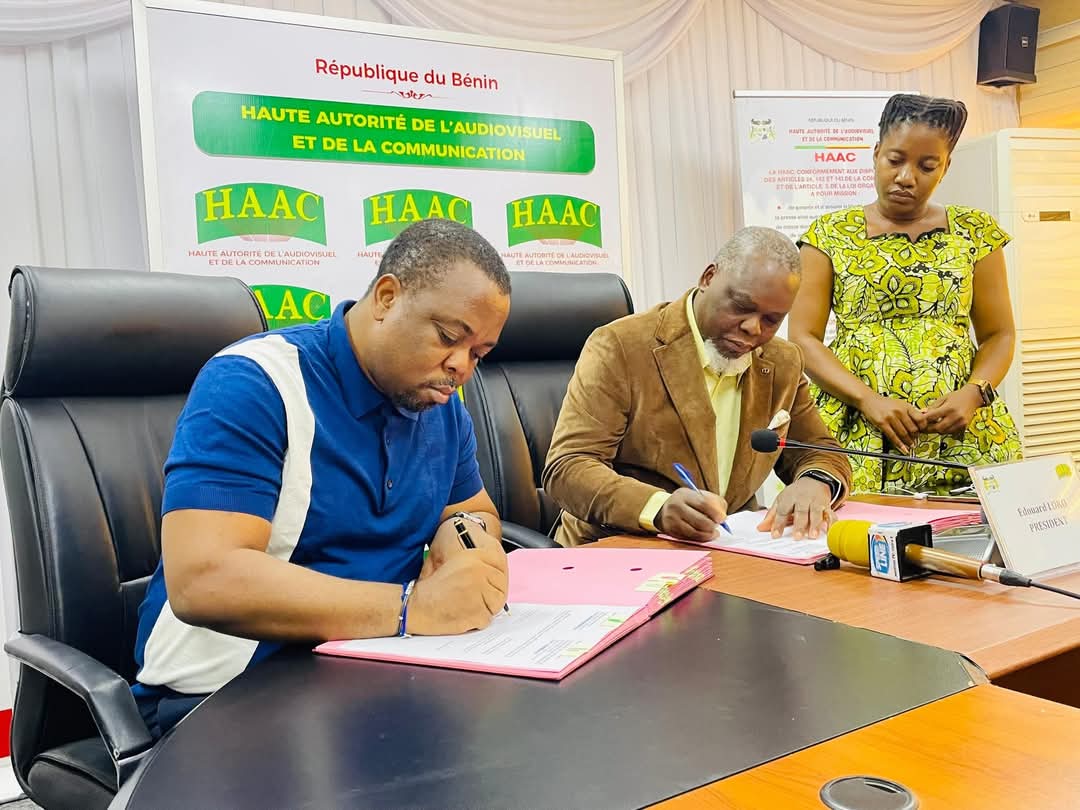 Bénin: la Haac signe des conventions avec 13 médias 