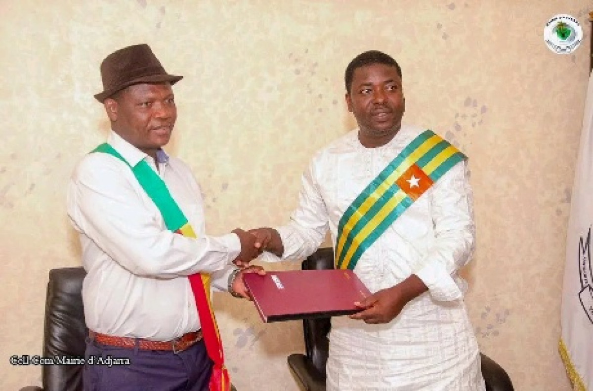 Pour des actions de développement impactantes au profit de leurs populations: Les communes d&rsquo;Adjarra et de Vo2 du Togo, désormais partenaires