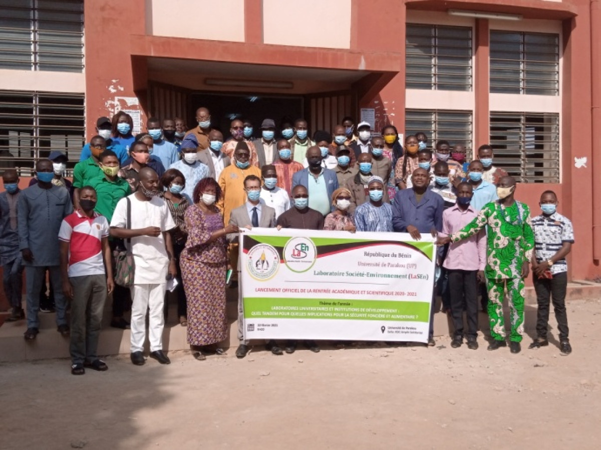 RENTRÉE ACADÉMIQUE 2020-2021 DU LASEN DE UNIVERSITÉ DE PARAKOU : Le Laboratoire Société-Environnement présente ses réalisations aux Ptf . Bilan satisfaisant pour le directeur Nasser Baco