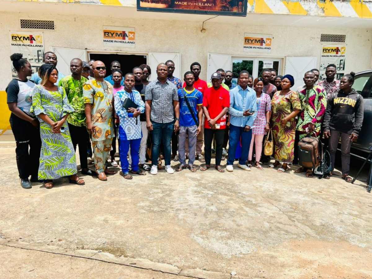 APRÈS LEUR PARTICIPATION À UN ATELIER SUR LA DÉSINFORMATION AU TOGO ORGANISÉ PAR L&rsquo;AMBASSADE DES ÉTATS-UNIS,  Des participants font la restitution aux journalistes du septentrion