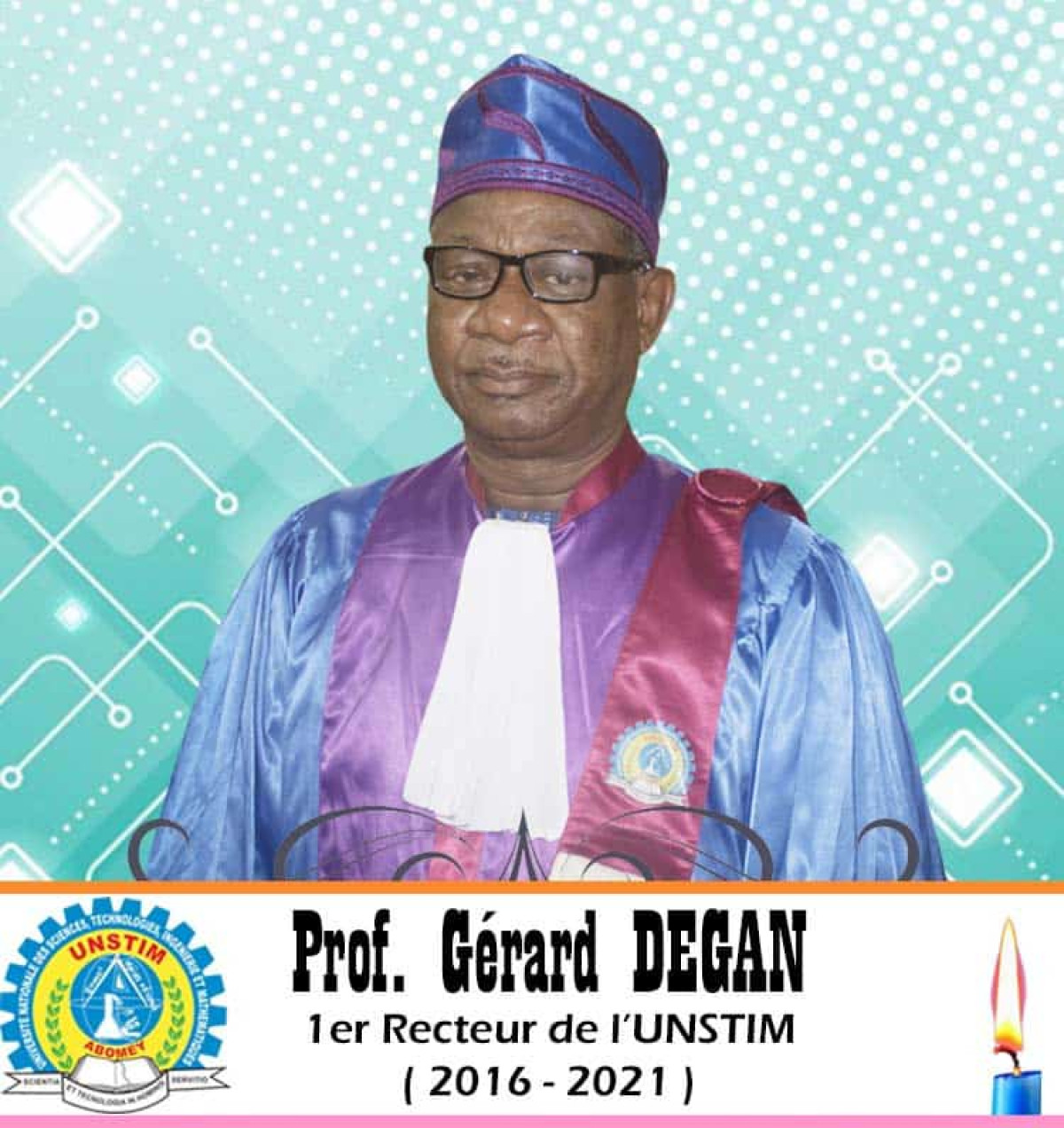 UNIVERSITÉ NATIONALE DES SCIENCES, TECHNOLOGIES, INGÉNIERIES ET MATHÉMATIQUES D&rsquo;ABOMEY : Les universitaires rendent hommage à feu Prof Gérard Dègan