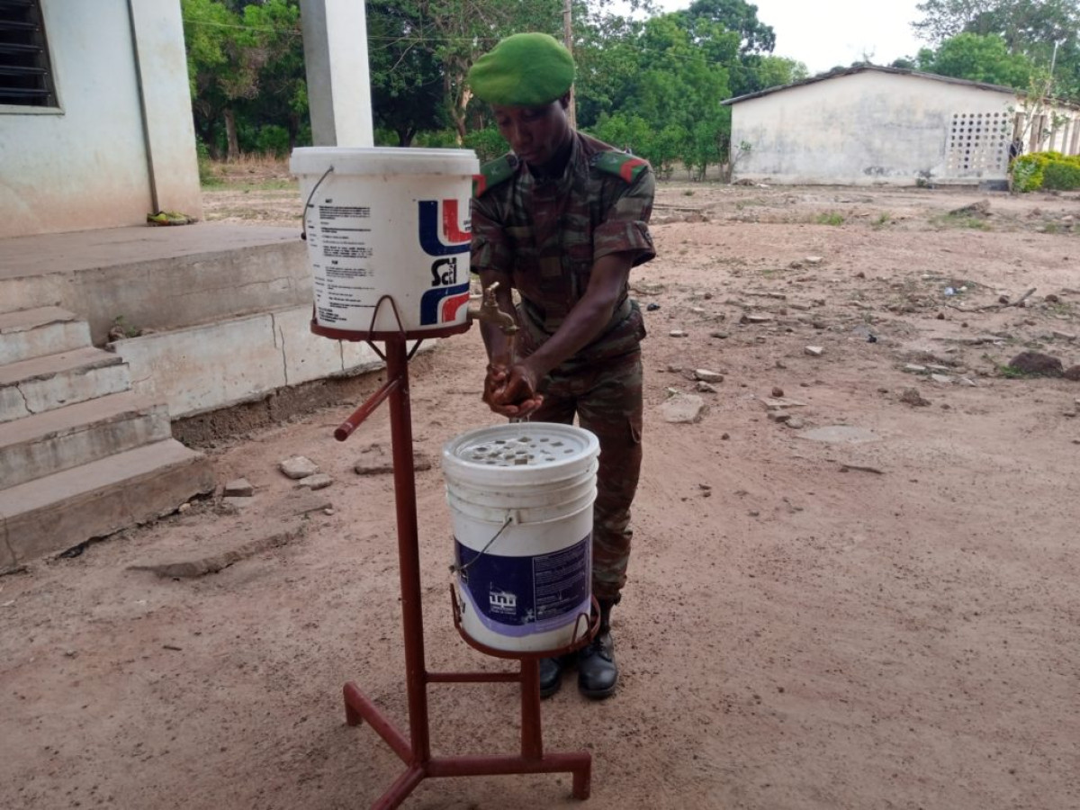 LUTTE CONTRE LE COVID 19 AU CAMP MILITAIRE SÉRO KPÉRA DE PARAKOU : Le 2e Bia dans l’observance stricte des mesures sanitaires