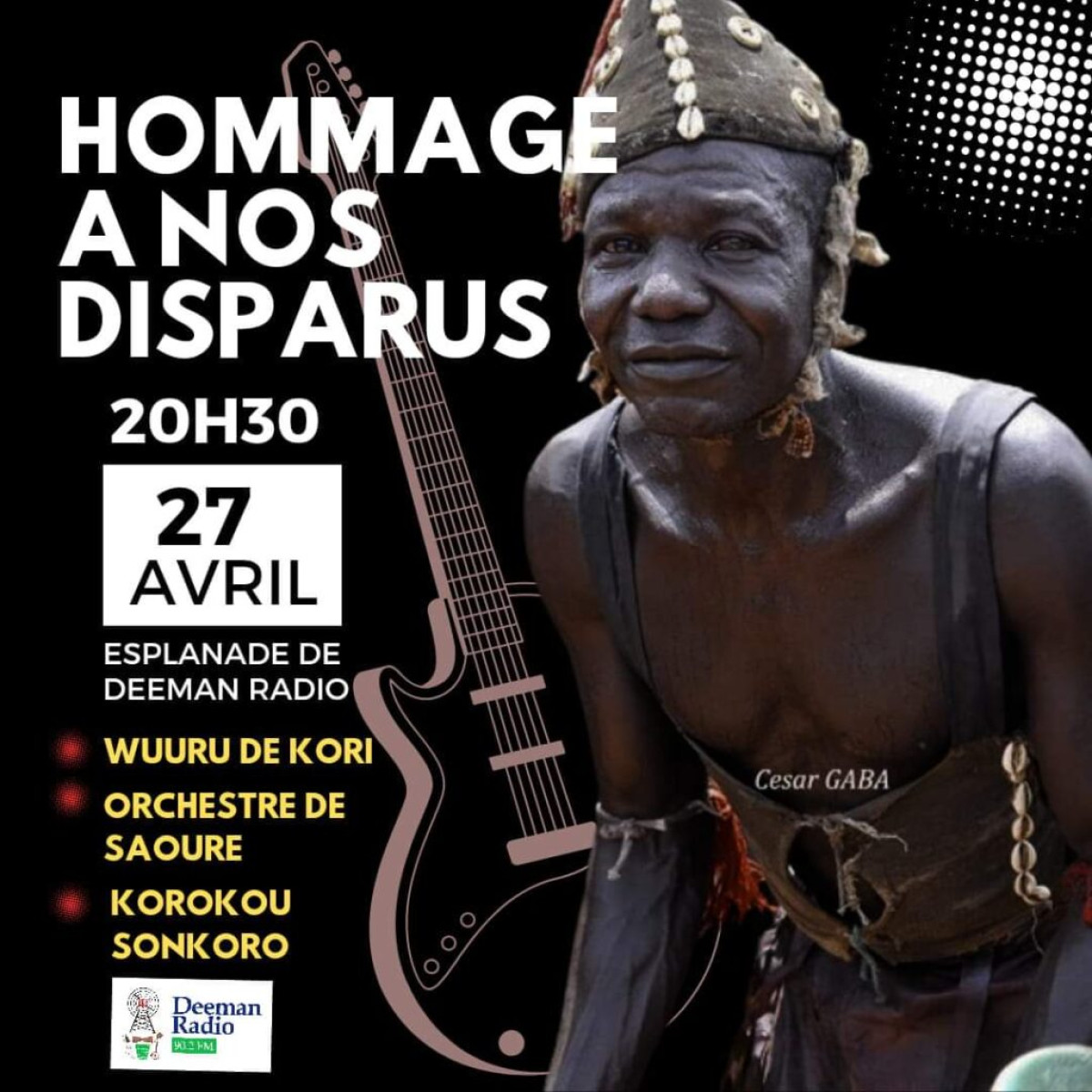 PARAKOU/SAMEDI 27 AVRIL PROCHAIN  : Deeman Radio rend hommage à ses disparus 