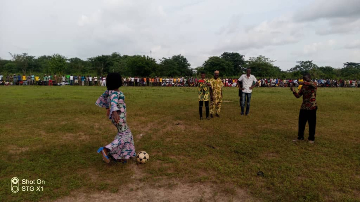 GRANDE FINALE DU TOURNOI DE SOLIDARITÉ A N&rsquo;DALI : Pari gagné pour Marguerite Sinagnissiré  . Baobab Fc de Boko sacré champion