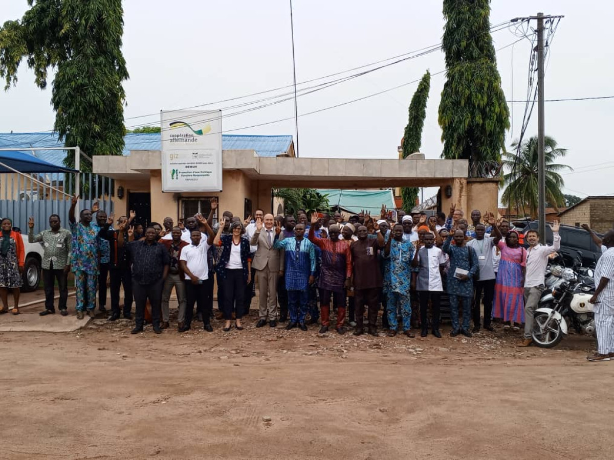 COOPÉRATION AGRICOLE BENINO-ALLEMANDE : La Giz et le Maep célèbrent leurs 60 ans de collaboration  . Le Propfr clôturé