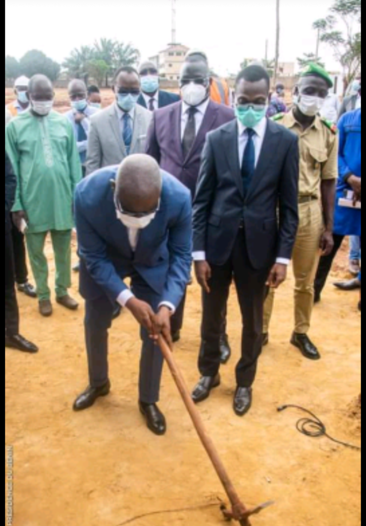 CONSTRUCTION DE L’HÔPITAL DE RÉFÉRENCE D’ABOMEY-CALAVI : Les travaux officiellement lancés