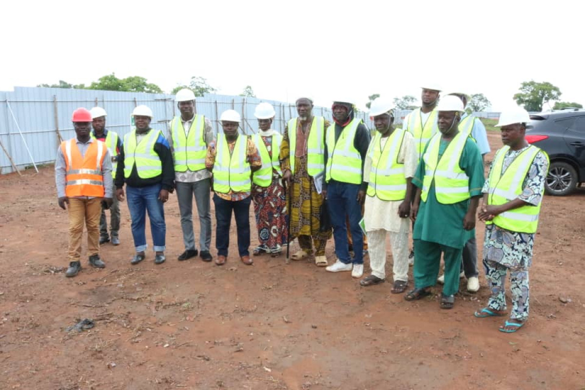MISE EN CHANTIER DU PALAIS ROYAL DE NIKKI : Le comité local de suivi des travaux installé
