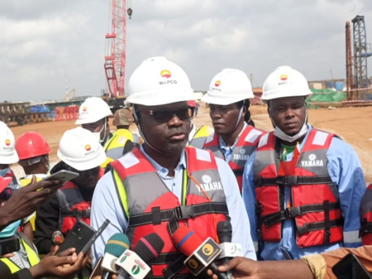 PROJET PIPELINE EXPORT NIGER-BÉNIN AU SITE DE SÈMÈ-KRAKÉ : Samou Adambi satisfait de l’évolution des travaux . L’entreprise Wapco-Bénin S.a reçoit les félicitations du gouvernement