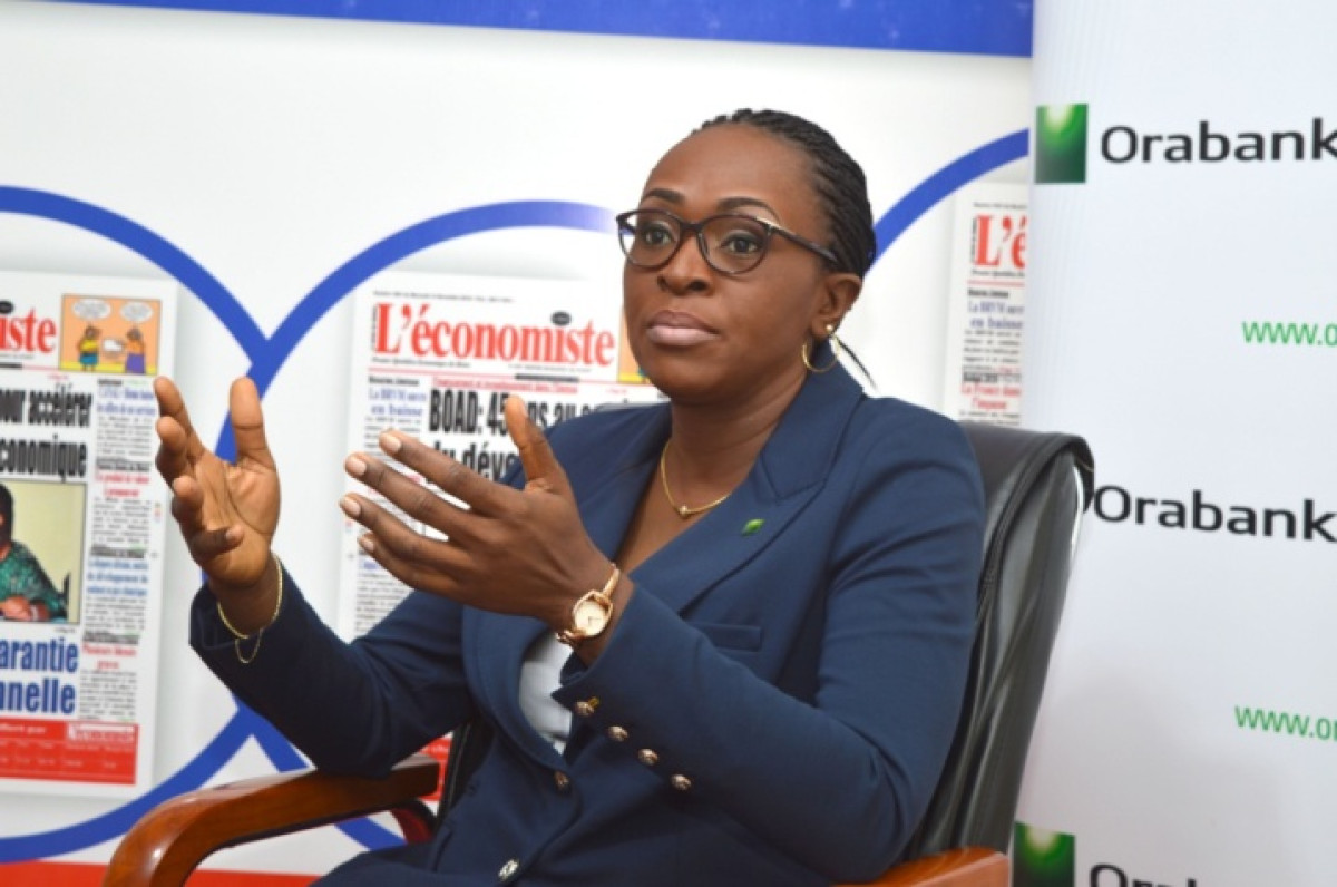DEVELOPPEMENT DU SECTEUR BANCAIRE AU BENIN : La Dg Josiane Tchoungui présente Orabank