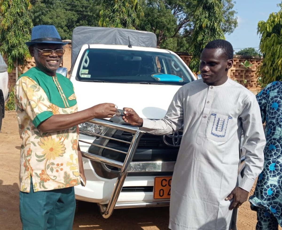 DÉVELOPPEMENT DES INVESTISSEMENTS AGRICOLES PRODUCTIFS DANS LE BORGOU :  L&rsquo;Adécob dotée de matériels roulants et informatiques