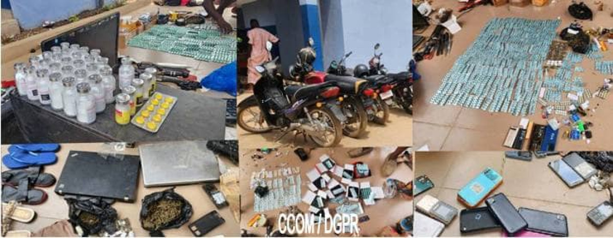 SÉCURITÉ À PARAKOU : Plusieurs ghettos démantelés au marché de Guèma . 16 personnes arrêtées