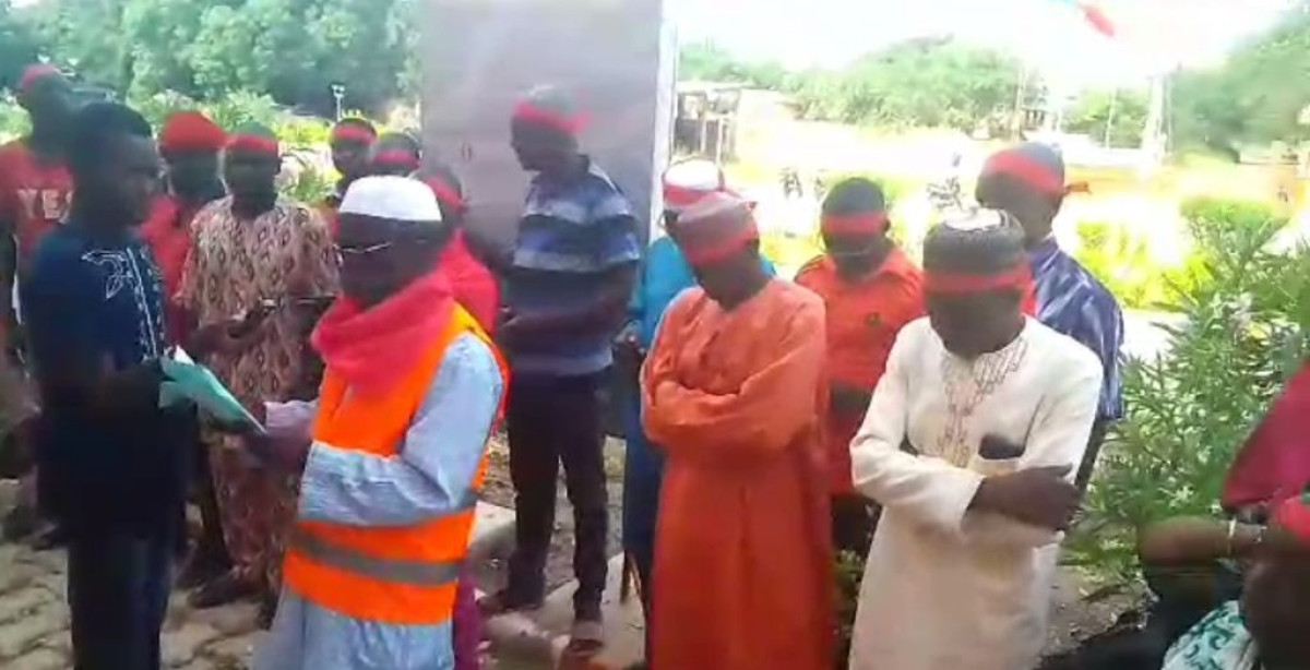 SIT-IN À LA MAIRIE DE SÉGBANA :  La S.e décriée par les agents de la mairie