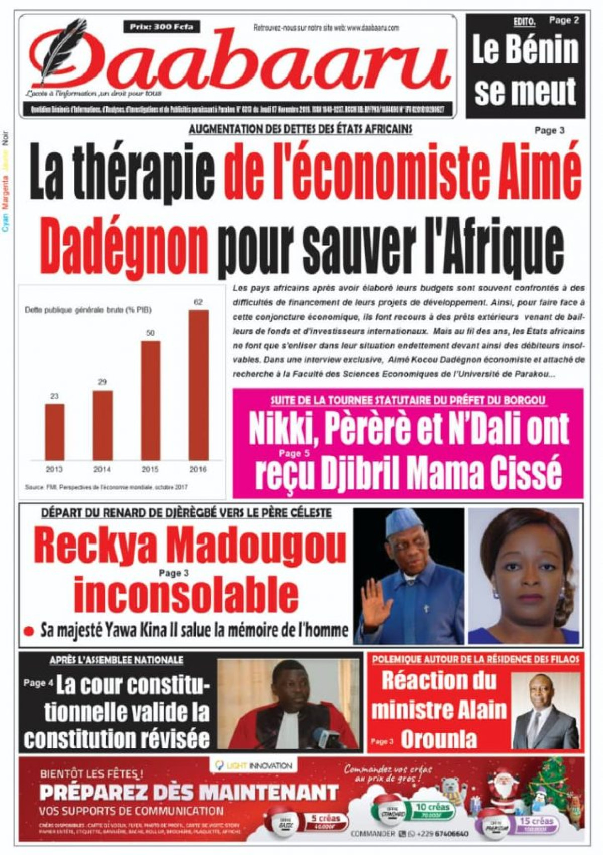 Parution du 07 Novembre 2019