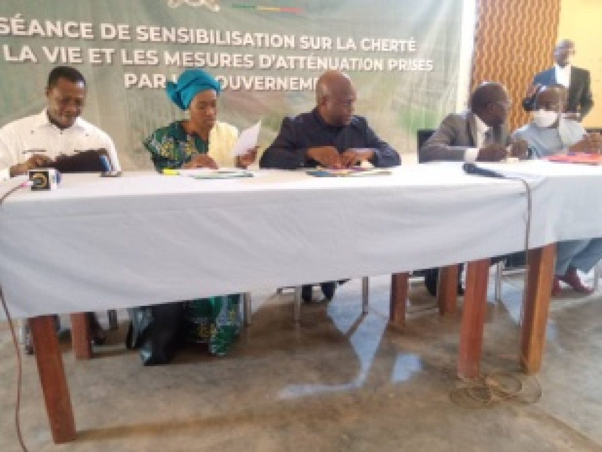 TOURNÉE DE SENSIBILISATION SUR LA CHERTÉ DE LA VIE : À Natitingou, Bio Tchané et sa délégation éclairent la lanterne des populations