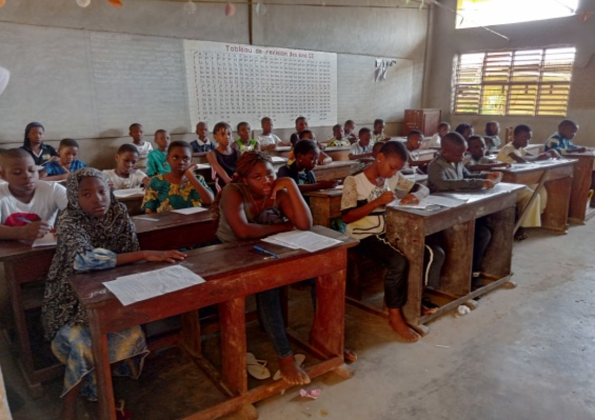EXAMEN BLANC NATIONAL DU CEP : Tout se passe sans anicroche à Abomey-Calavi . Des absences notées de part et d&rsquo;autres