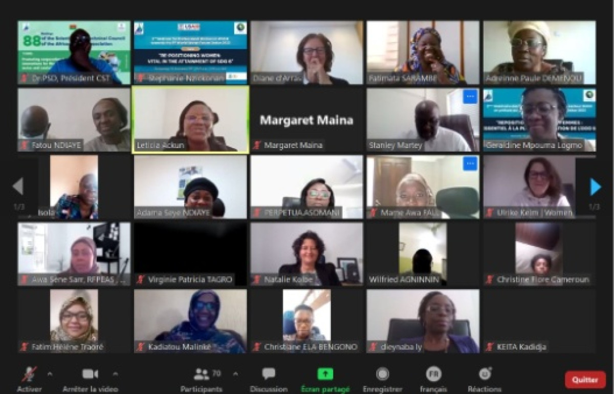 ACCES A L&rsquo;EAU POTABLE DES FEMMES EN AFRIQUE : L&rsquo;Aae sollicite le concours des décideurs politiques