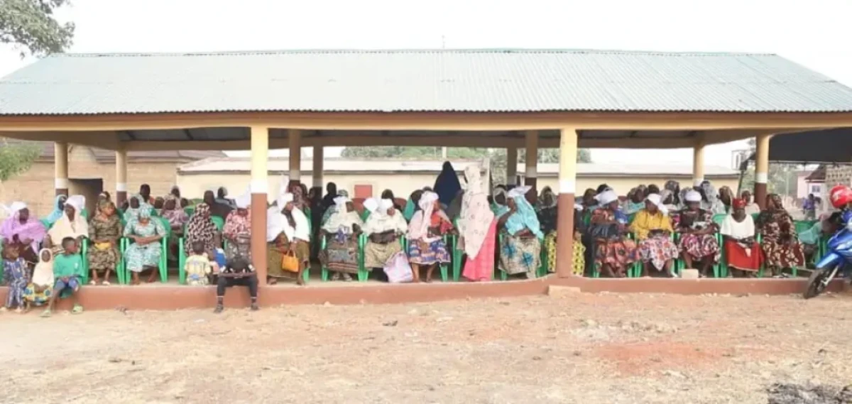 Marché de soubroukou: les femmes bénéficiaires remercient Richard Boni Ouorou