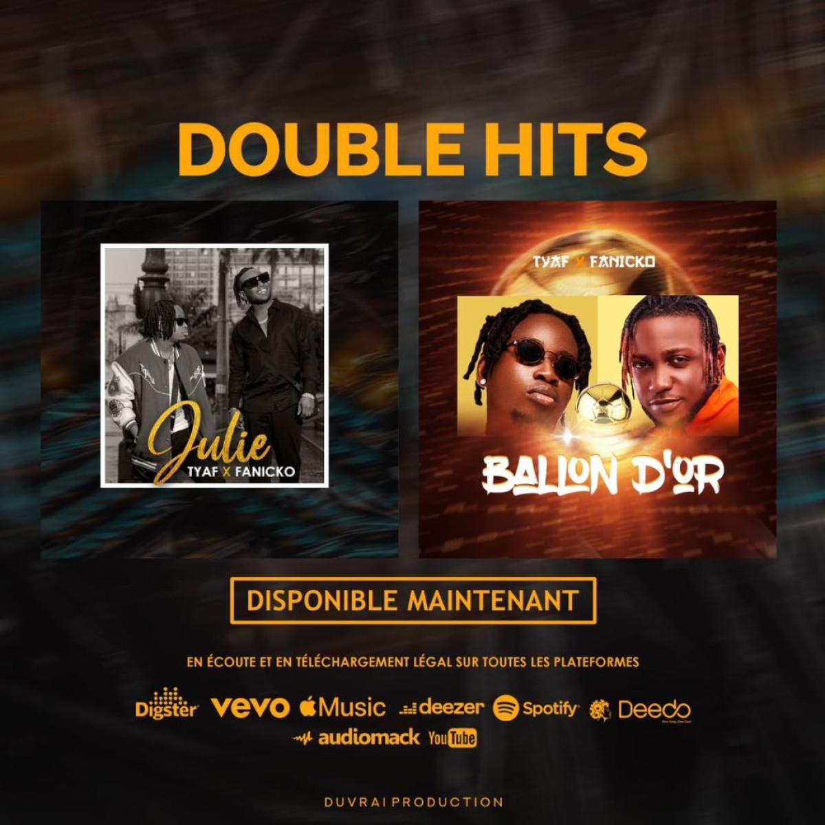 SHOWBIZ BÉNINOIS : L’artiste Tyaf frappe fort en dévoilant 2 clips, 2 collaborations le 2 juin