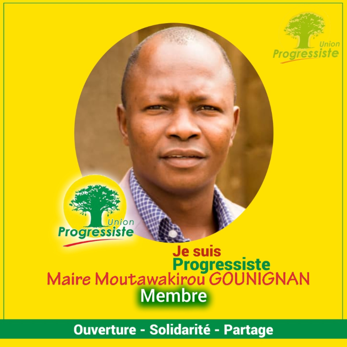 2E CIRCONSCRIPTION ELECTORALE : Moutawakirou Gounignan rallie Gogounou à la cause des progressistes