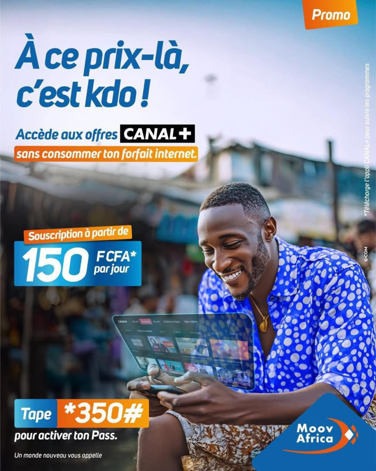 Can 2025/Offre spéciale Moov Bénin-Canal+: les programmes du football accessible à partir de 150 F aux abonnés de Moov Bénin