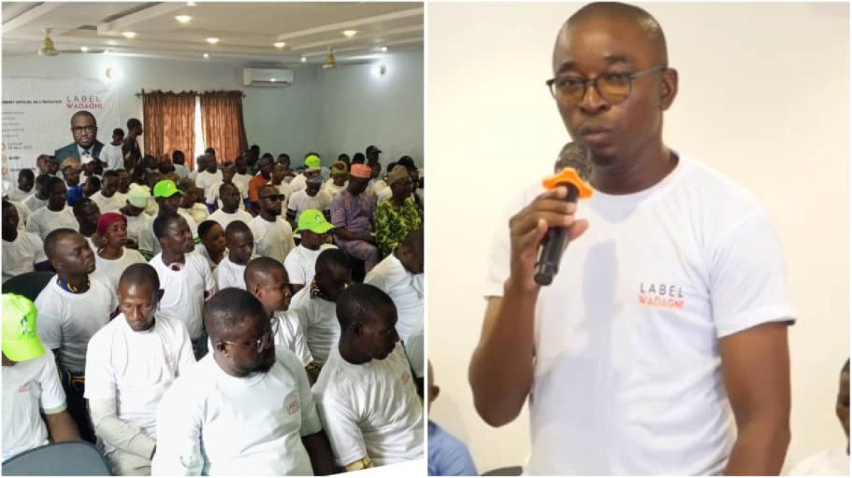 Présidentielle de 2026 à Tchaourou et environs: Fadel Kabassi rassemble la jeunesse autour de "Label Wadagni"