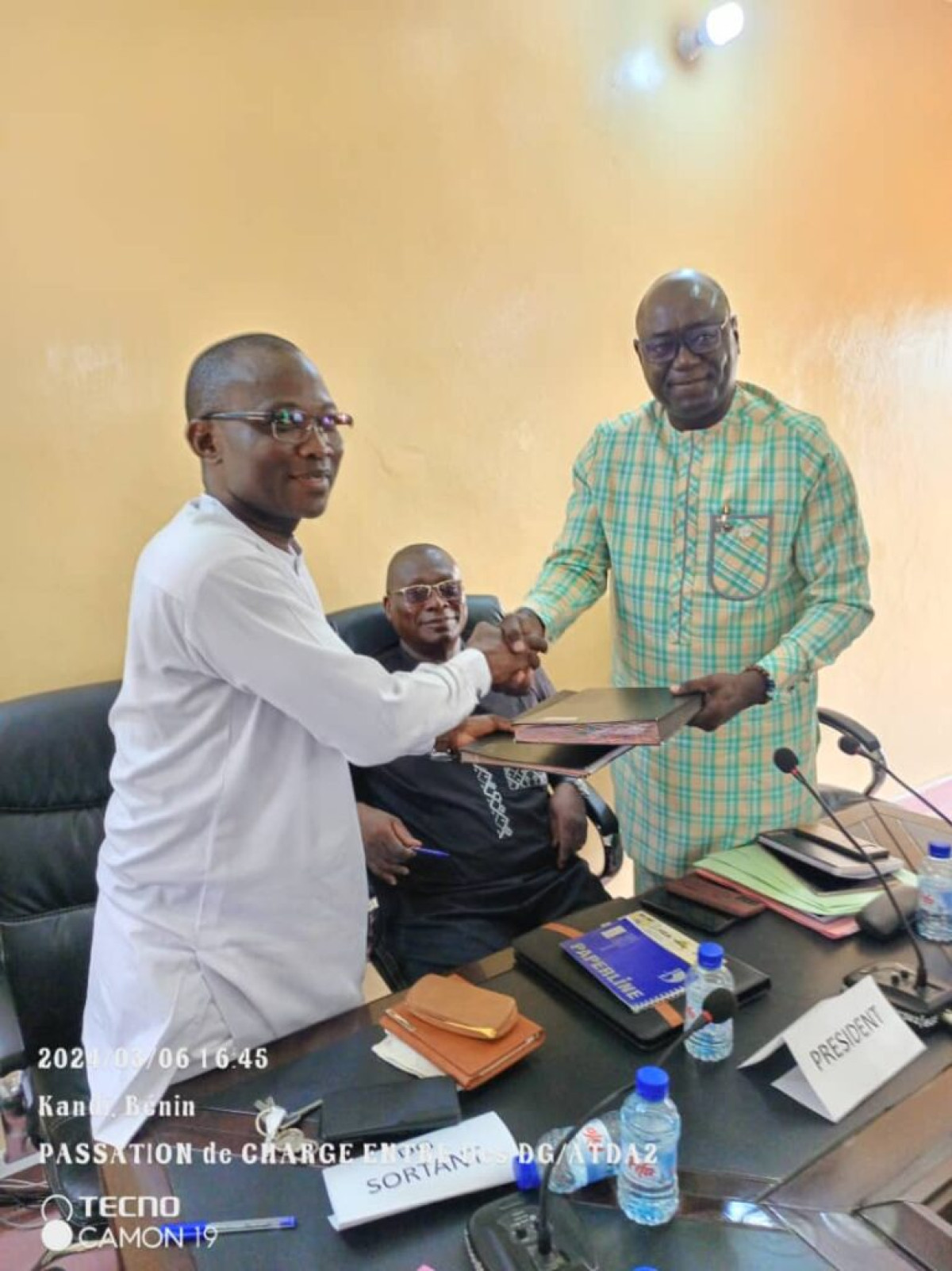 AGENCE TERRITORIALE DE DÉVELOPPEMENT AGRICOLE POLE 2 DE KANDI : Le nouveau Dg Issifou Dado Doko prend les commandes