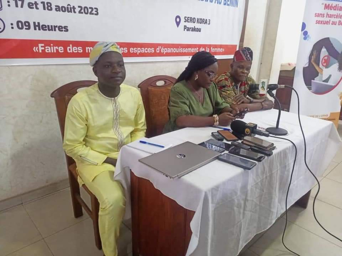 NORD-BÉNIN : L&rsquo;Upmb forme des femmes journalistes sur le harcèlement en milieu professionnel