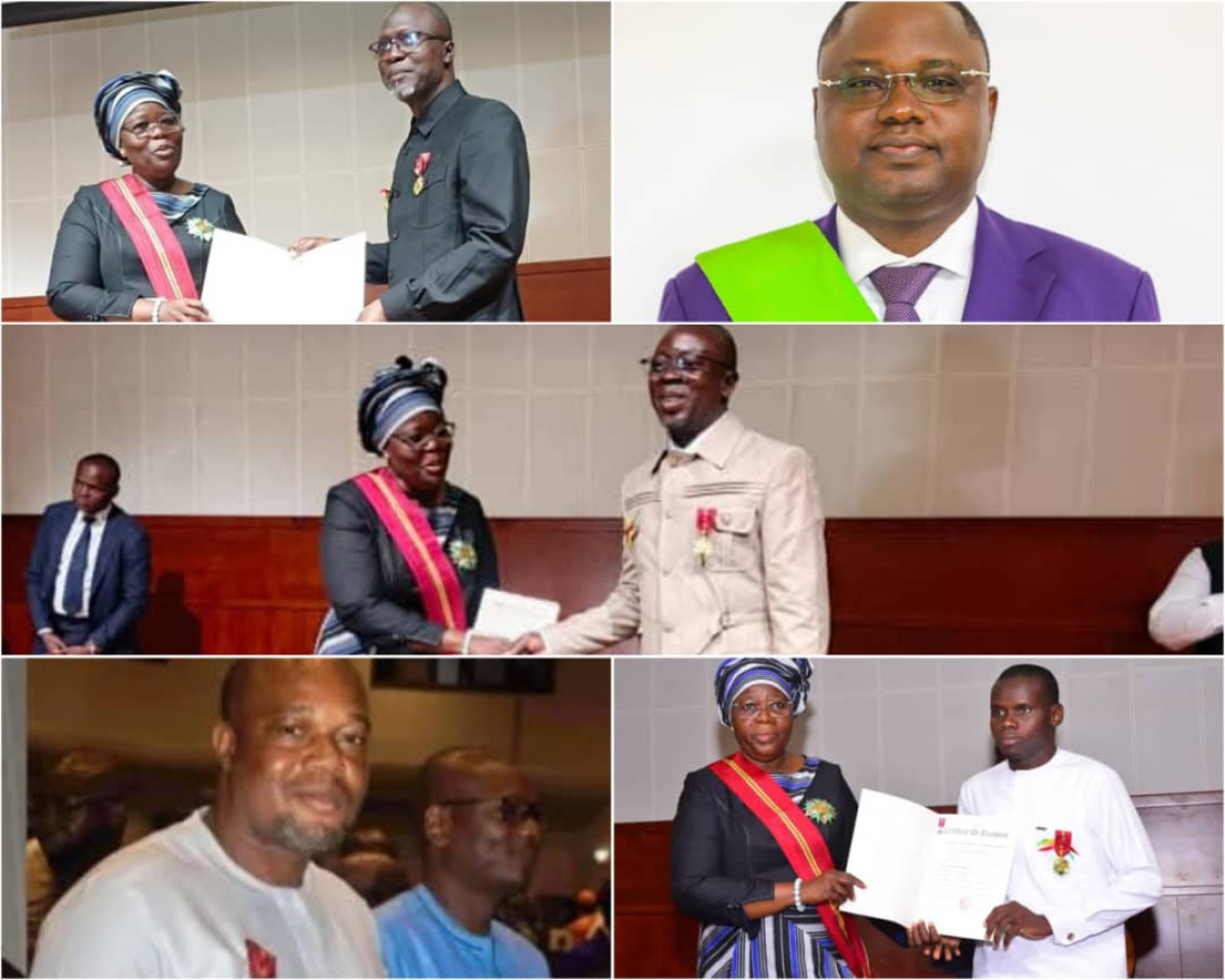 Parakou, Kouandé, Banikoara, Kalalé, Nikki: les maires Zimé Chabi, Kouandé-Sounon, Sarako Tamou, Tidjani, Lafia officiers de l’odre national