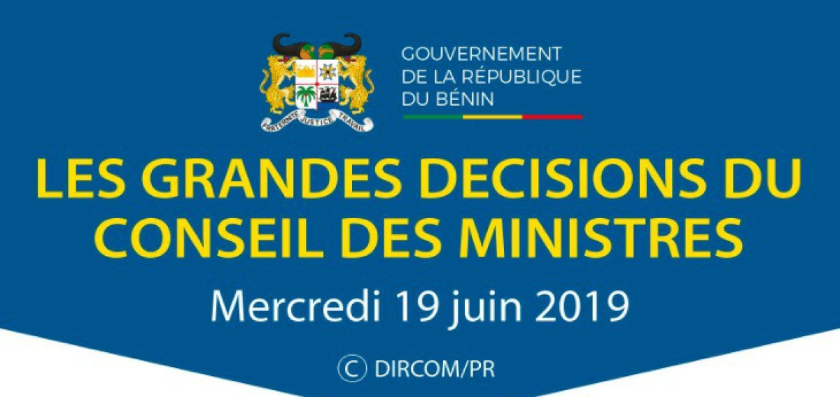 CONSEIL DES MINISTRES DE CE JOUR : Voici les grandes décisions
