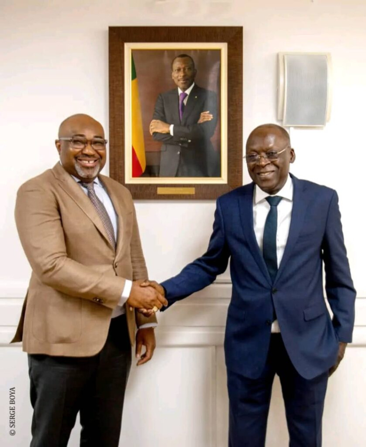 Présidentielle 2026: Richard Boni Ouorou échange avec les responsables des partis Br et Rn