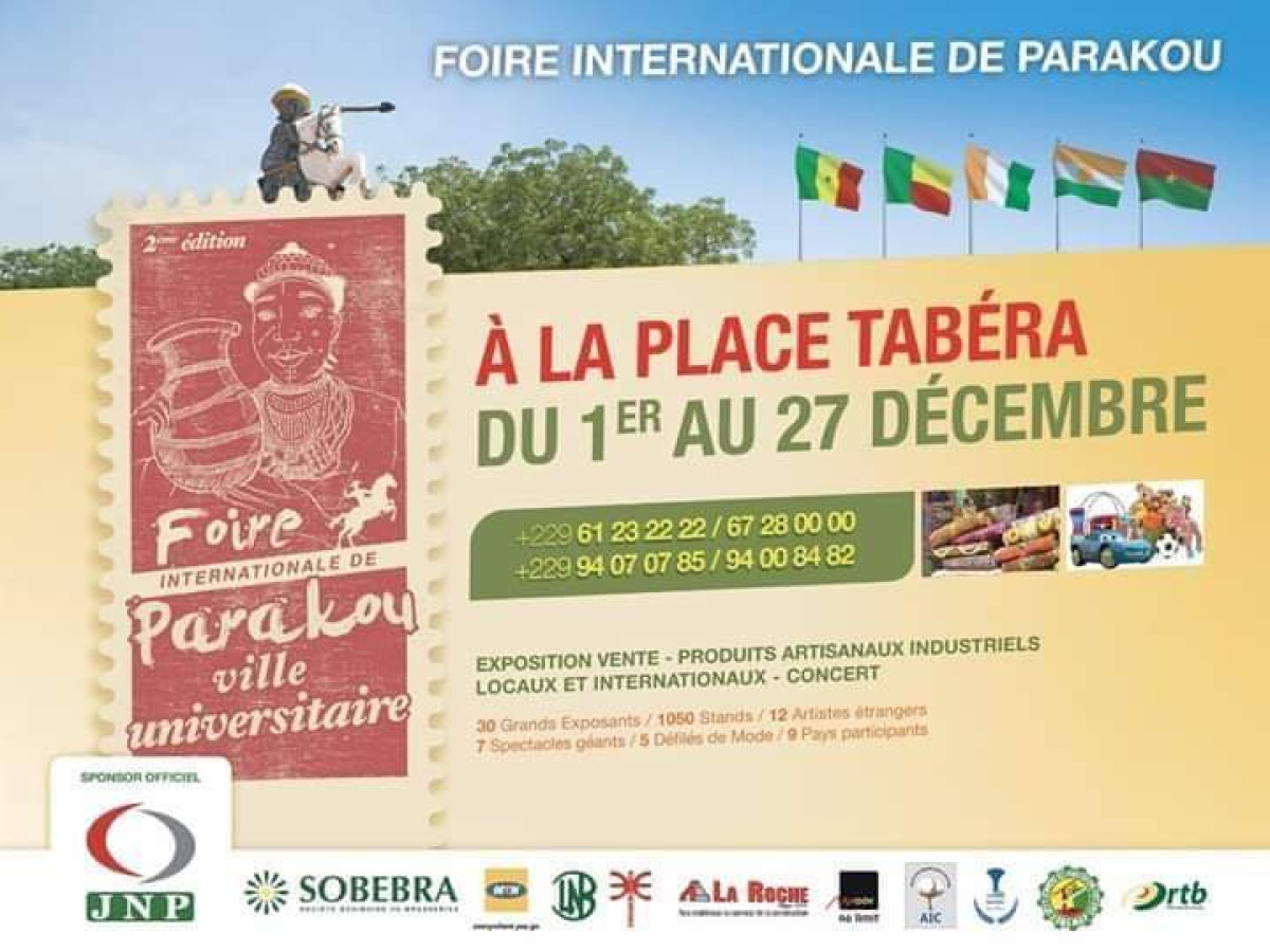 FOIRE INTERNATIONALE DE PARAKOU :  Une deuxième édition avec assez d’innovations
