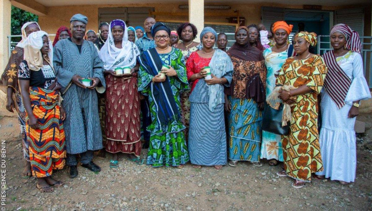 CENTRE DE PROMOTION SOCIALE DE NIKKI : La ministre Véronique Mèwanou aux côtés des femmes en apprentissage