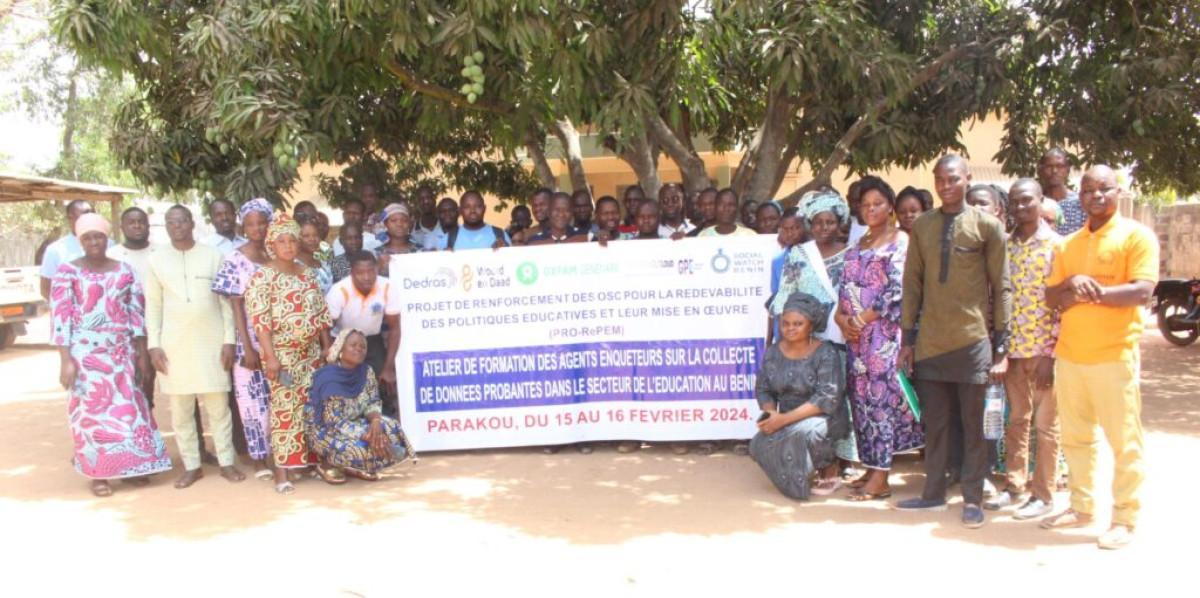 REDEVABILITÉ DANS LE DOMAINE DE L&rsquo;ÉDUCATION AU BÉNIN : Dedras Ong forme des agents enquêteurs du Projet Pro-Repem