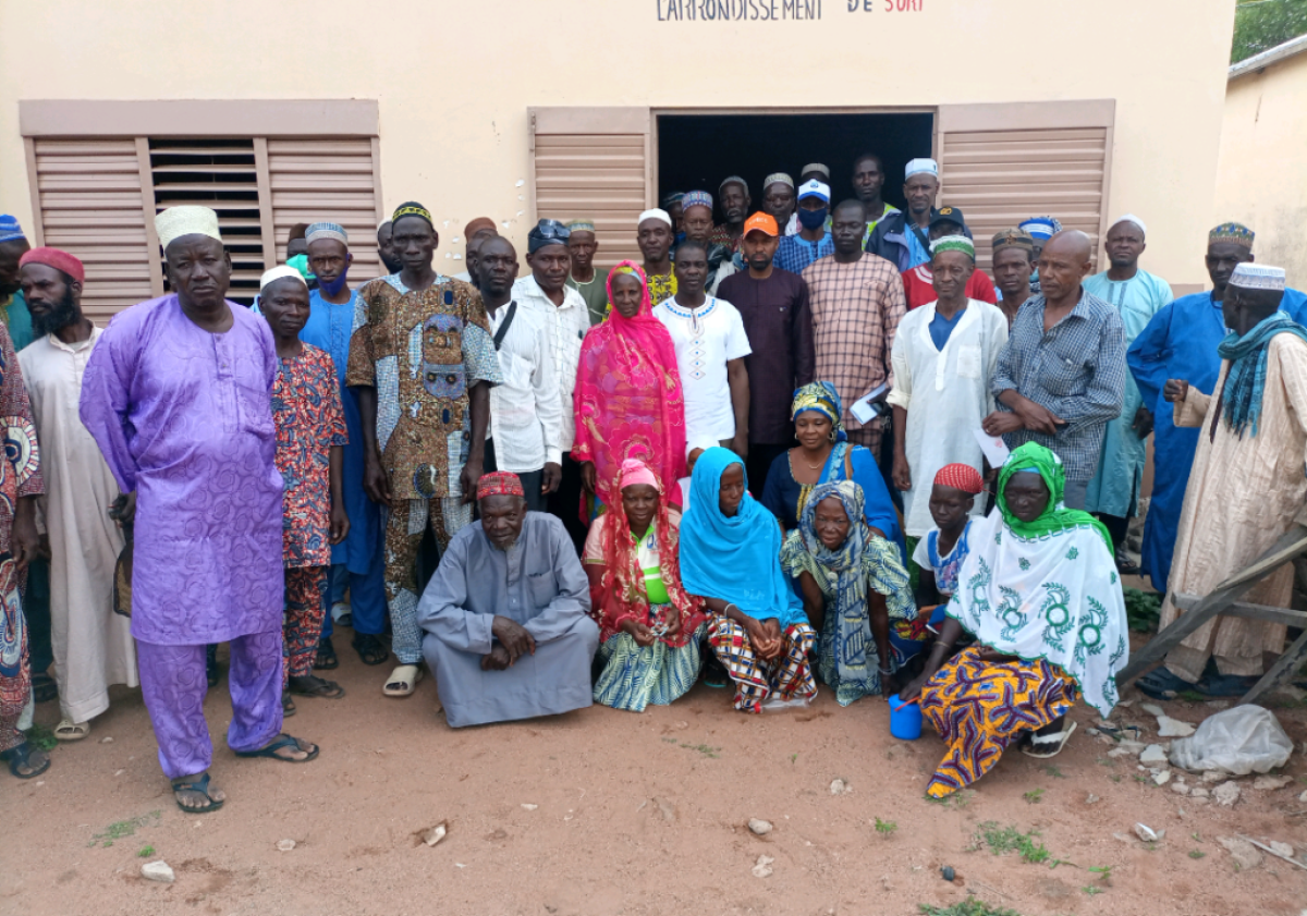 REDDITION DE COMPTE DANS LE SECTEUR DE L&rsquo;EAU A GOGOUNOU : Des performances qui confirment le dynamisme du maire Tidjani  . 77,28%  de redevance en 6 mois contre 43,51% en 2020