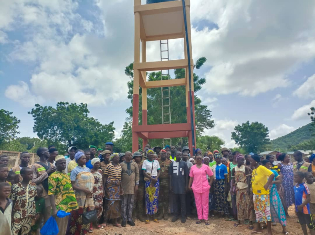 Don d&rsquo;un forage au cs de Tapoga et actions civilo-militaires: Soldats et populations mutualisent les efforts pour vaincre l&rsquo;ennemi