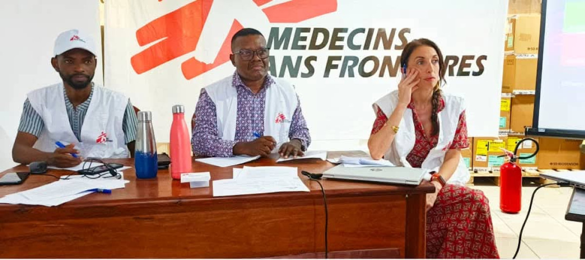 Café de presse à Cotonou: des journalistes découvrent les actions de MSF face aux besoins médicaux croissants