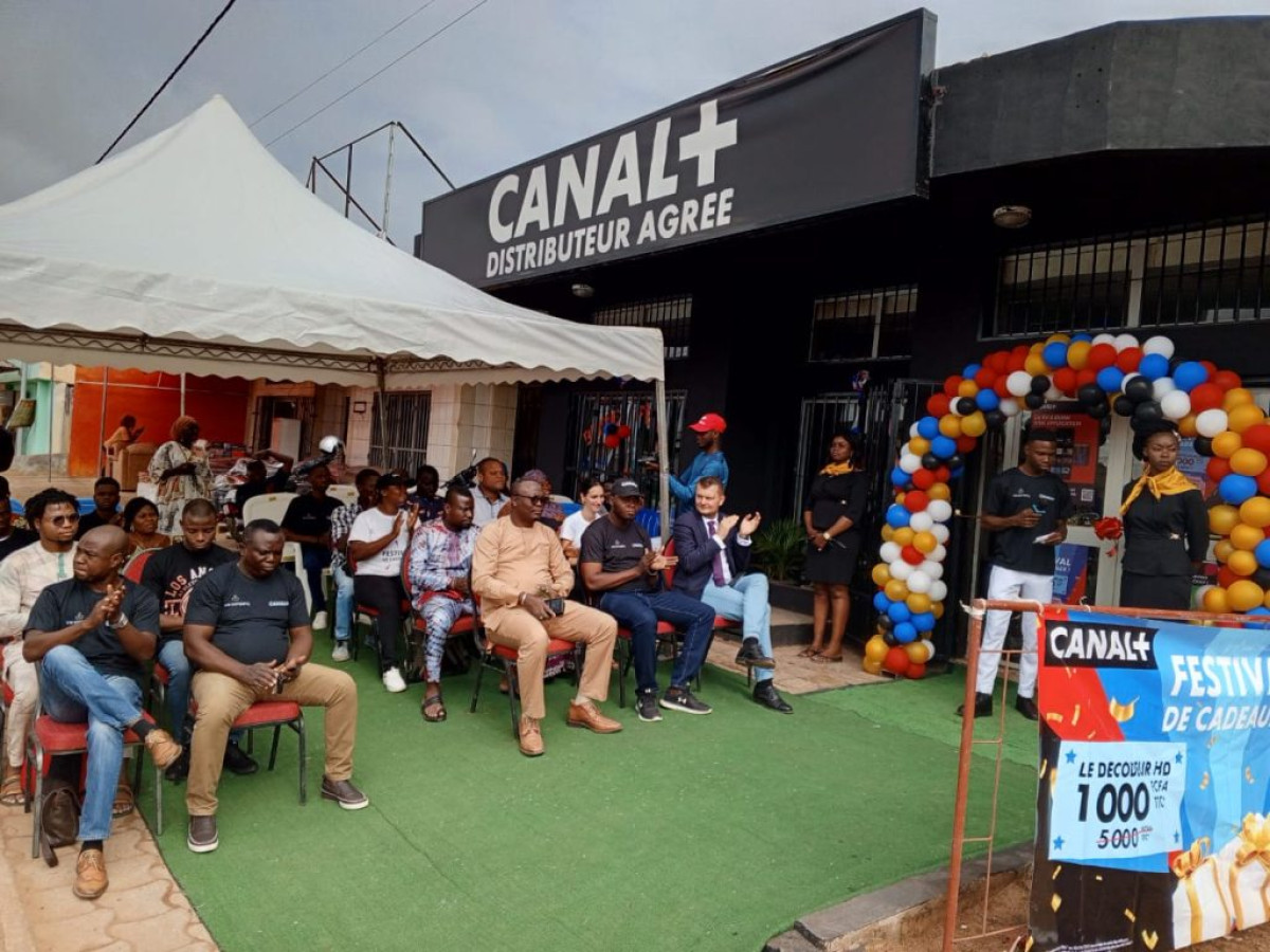 SERVICES CANAL+ À PARAKOU : Ire Company inaugure une boutique grossiste