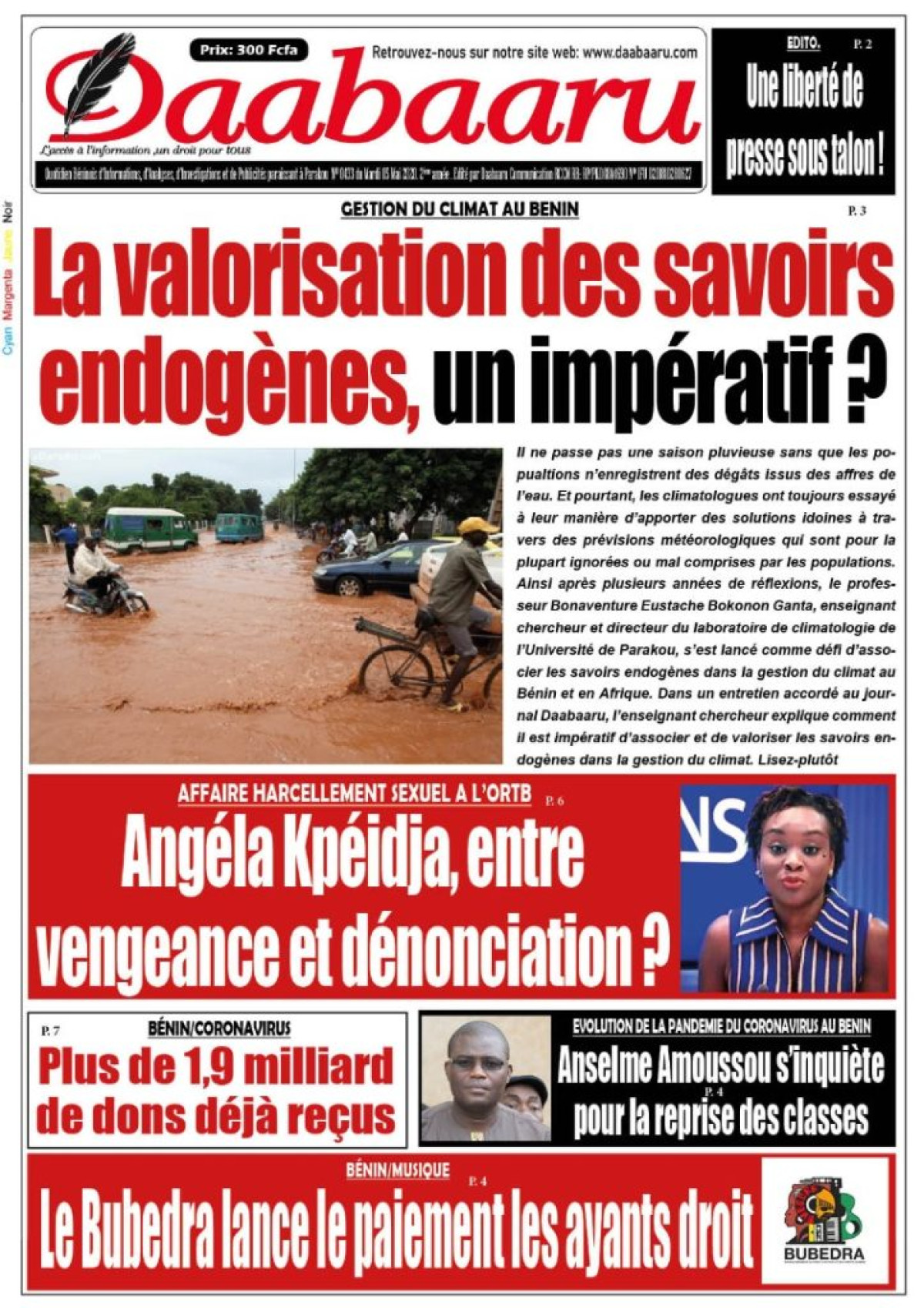 Parution du mardi 05 mai 2020