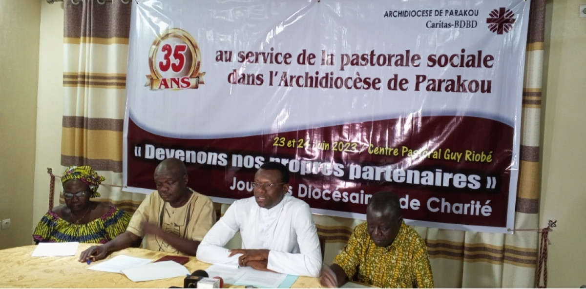 ARCHIDIOCÈSE DE PARAKOU : Caritas-Bdbd célèbre ses  35 ans de vie le 23 juin prochain  . Deux journées de charité prévues