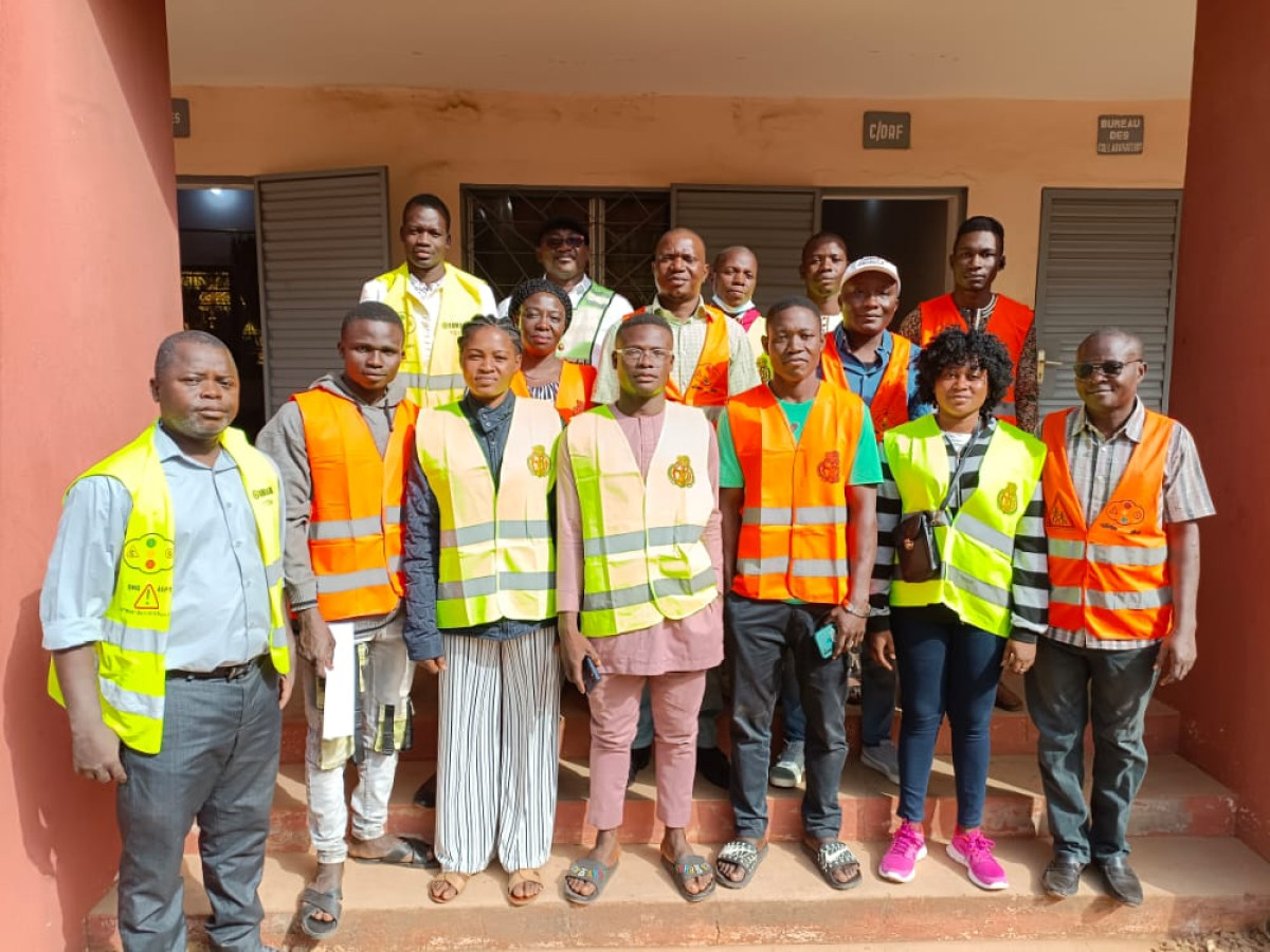 POUR UNE ANNÉE 2023 SANS MORTS NI BLESSÉS SUR LA ROUTE : Le Cnsr zone nord sensibilise les usagers de Parakou