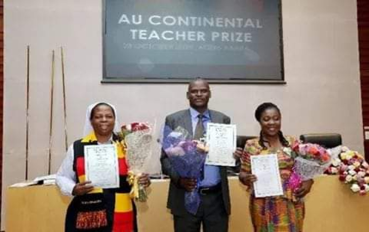 PRIX DE L&rsquo;ENSEIGNANT DE L&rsquo;UNION AFRICAINE 2019 : L’absence criante d’enseignants béninois sur le podium ! . Mahugnon Kakpo interpellé