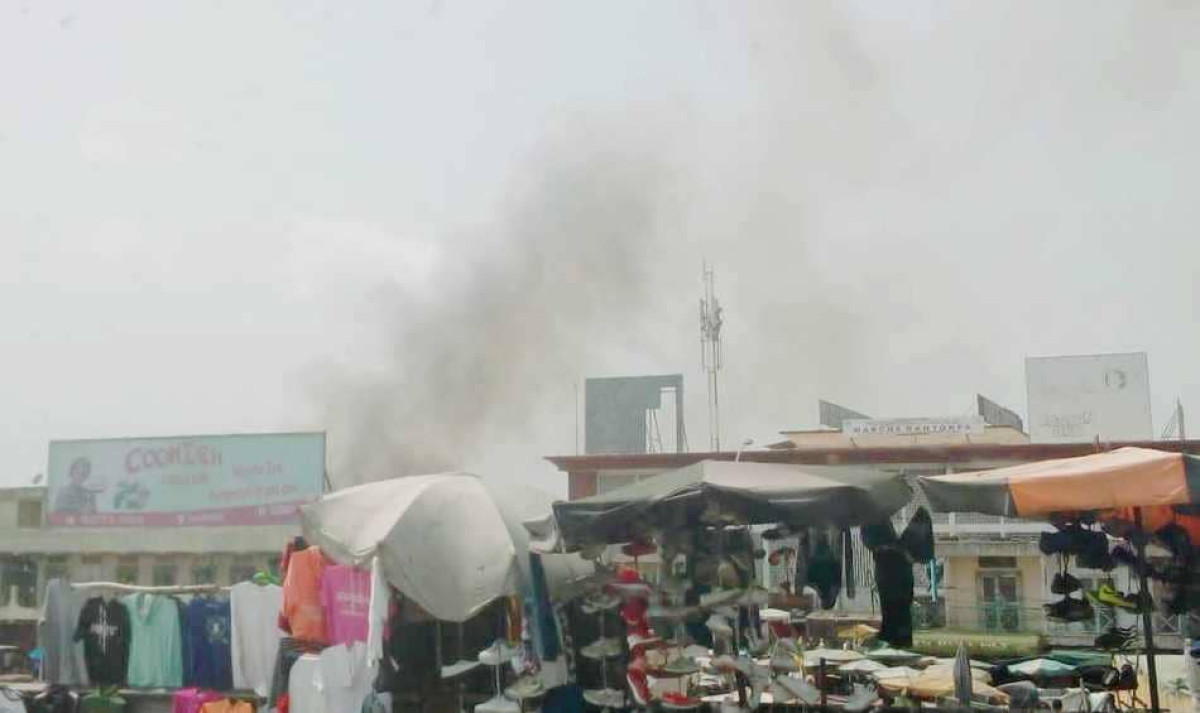 COTONOU/NOUVEL INCENDIE AU MARCHÉ DANTOKPA : Des magasins partis en fumée