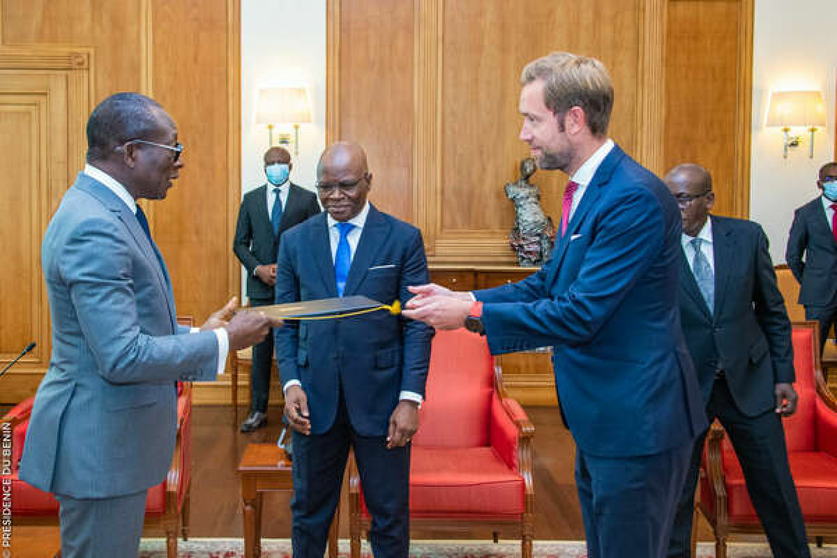 DIPLOMATIE BENINOISE : Cinq nouveaux ambassadeurs présentent leurs lettres de créance