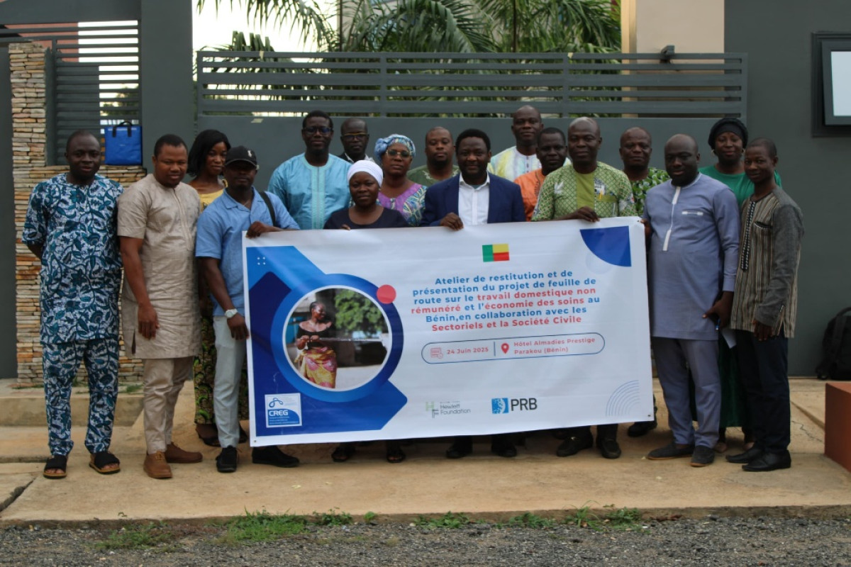 Travail domestique non rémunéré et économie des soins au Bénin: le projet de feuille de route présenté aux acteurs