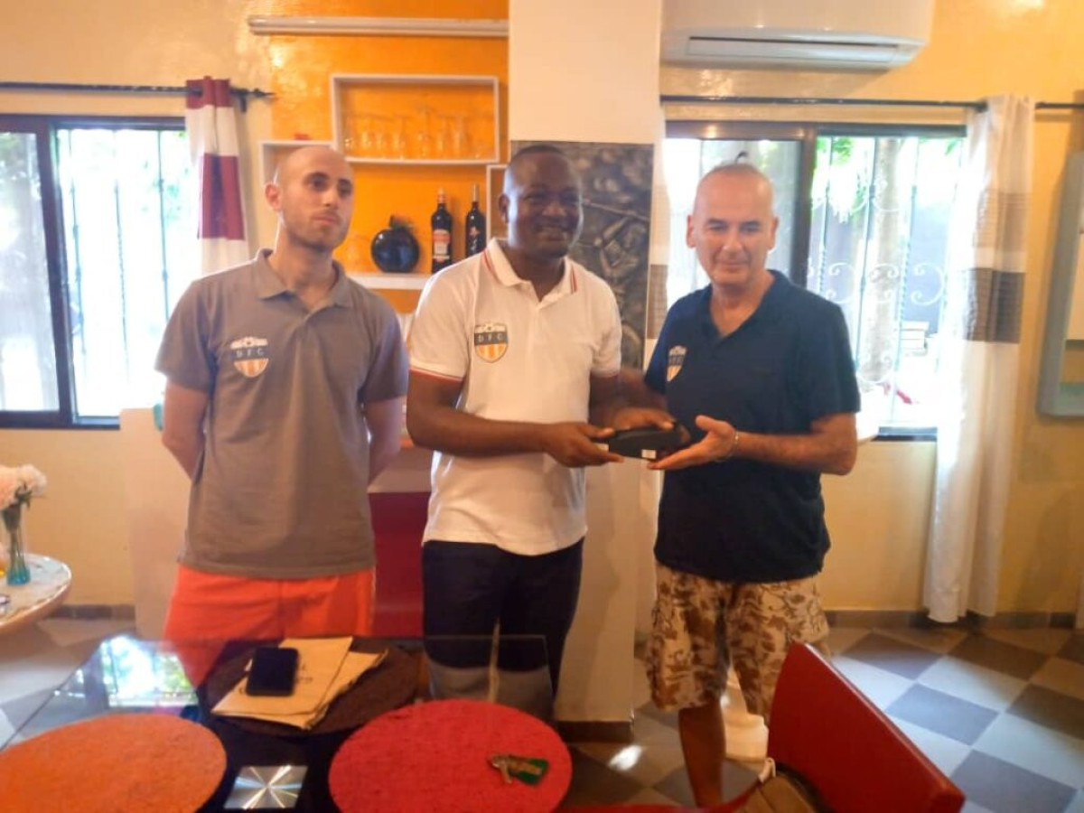 FOOTBALL/ PARTENARIAT DJEFFA FC – ACADÉMIE MADARON : Les partenaires italiens en visite au Bénin