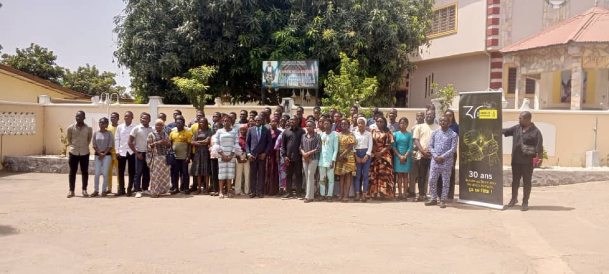 RÉDACTION DE RECOURS EN JUSTICE : 50 jeunes formés par Amnesty International à Parakou